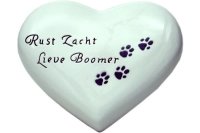Herz-Tierurne: herz-07-10-pfote04-Boomer