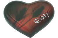 Tierurnen Herz: herz-07-schwarz-blume-Bobby Herz-Tierurne: herz-07-schwarz-blume-Bobby