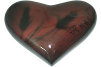 Tierurnen Herz: herz-07-tomato-schwarz-blume-Angel Herz-Tierurne: herz-07-tomato-schwarz-blume-Angel