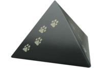 Pyramidnurne Anthrazit mit Schwarz in Matt.